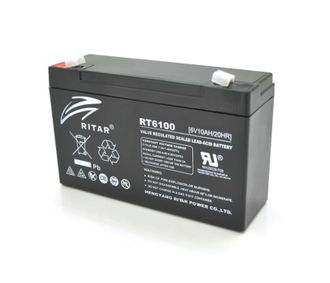 Аккумулятор Ritar RT6100 (6V/10Ah) - фото 1 Аккумулятор Ritar RT6100 (6V/10Ah) - фото 1