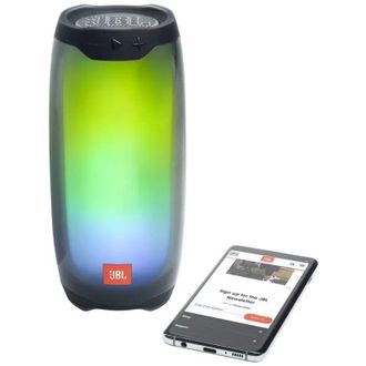 Портативная акустика JBL Pulse 4 Black (JBLPULSE4BLK) - фото 4 Портативная акустика JBL Pulse 4 Black (JBLPULSE4BLK) - фото 4