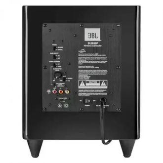 Сабвуфер активний JBL SUB 80P Black (JBLSUB80PBLKEU) - фото 4