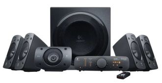 Колонки для домашнего кинотеатра Logitech Z906 5.1 Surround Sound Speaker System (980-000468) - фото 1 Колонки для домашнего кинотеатра Logitech Z906 5.1 Surround Sound Speaker System (980-000468) - фото 1