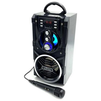 Акустическая система 1.0 Media-Tech 18W, Bluetooth/FM/AUX/SD/USB/КАРАОКЕ черная - фото 1 Акустическая система 1.0 Media-Tech 18W, Bluetooth/FM/AUX/SD/USB/КАРАОКЕ черная - фото 1