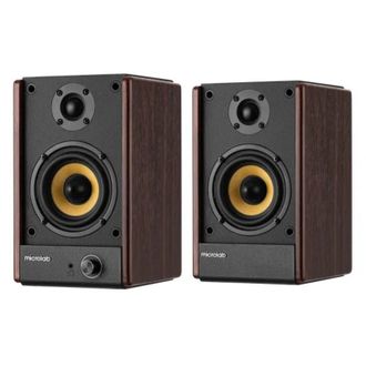 Акустическая система Microlab SOLO 4 2.0, 60w Brown (SOLO-4BR) - фото 2 Акустическая система Microlab SOLO 4 2.0, 60w Brown (SOLO-4BR) - фото 2