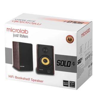 Акустическая система Microlab SOLO 4 2.0, 60w Brown (SOLO-4BR) - фото 5 Акустическая система Microlab SOLO 4 2.0, 60w Brown (SOLO-4BR) - фото 5