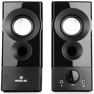 Акустическая система REAL-EL S-90 Black - фото 2 Акустическая система REAL-EL S-90 Black - фото 2