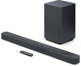 Саундбар JBL Bar 2.1 Deep Bass (MK2) Black (JBLBAR21DBM2BL) - фото 1