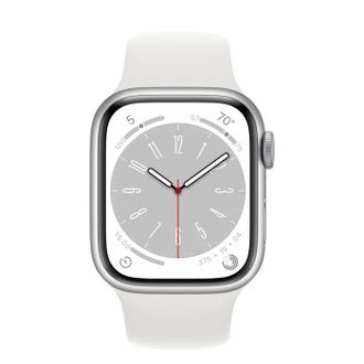 Смарт-годинник Apple Watch Series 8 GPS 41mm Silver Aluminum Case with White S. Band - S/M (MP6L3) - фото 2