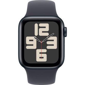 Apple Watch SE 2 2024 GPS + Cellular 40 mm Midnight Aluminum Case with Midnight Sport Band M/L (MXFT3, MXGD3) - фото 2