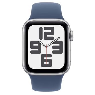 Apple Watch SE 2 2024 GPS + Cellular 40mm Silver Aluminum Case with Denim Sport Band - S/M (MXFV3, MXGF3) - фото 2 Apple Watch SE 2 2024 GPS + Cellular 40mm Silver Aluminum Case with Denim Sport Band - S/M (MXFV3, MXGF3) - фото 2