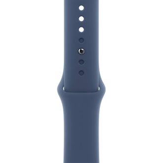Apple Watch SE 2 2024 GPS + Cellular 40mm Silver Aluminum Case with Denim Sport Band - S/M (MXFV3, MXGF3) - фото 3 Apple Watch SE 2 2024 GPS + Cellular 40mm Silver Aluminum Case with Denim Sport Band - S/M (MXFV3, MXGF3) - фото 3