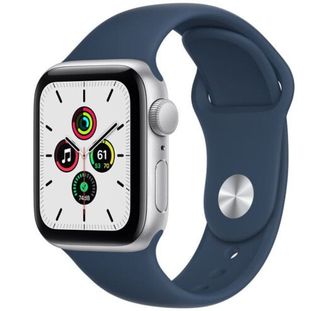 Смарт-часы Apple Watch SE GPS 40mm Silver Aluminum Case w. Abyss Blue S. Band (MKNY3) - фото 1 Смарт-часы Apple Watch SE GPS 40mm Silver Aluminum Case w. Abyss Blue S. Band (MKNY3) - фото 1