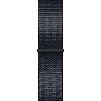 Apple Watch Series 10 GPS 42mm Jet Black Aluminum Case w. Ink Sport Loop (MWWG3) - фото 3