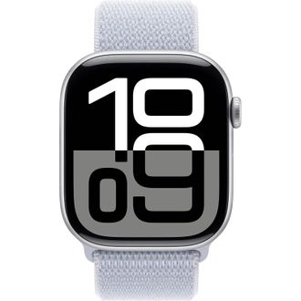 Смарт-годинник Apple Watch Series 10 GPS 46mm Silver Aluminum Case w. Blue Cloud Sport Loop (MWWN3) - фото 2