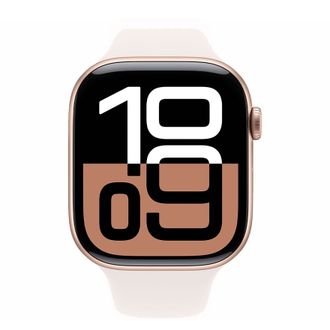 Смарт-часы Apple Watch Series 10 GPS 46mm Rose Gold Alu. Case w. Light Blush Sport Band - M/L (MWWU3) Open Box - фото 2 Смарт-часы Apple Watch Series 10 GPS 46mm Rose Gold Alu. Case w. Light Blush Sport Band - M/L (MWWU3) Open Box - фото 2