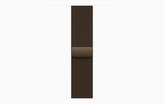 Смарт-часы Apple Watch Series 12 GPS 42mm Dark Bronze Aluminum Case with Dark Bronze Milanese Loop (MKDC4) - фото 3