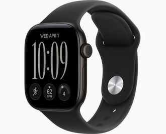 Смарт-годинник Apple Watch Series 12 GPS + Cellular 42mm Black Aluminum Case with Black Sport Band S/M (MJG04) - фото 1 Смарт-годинник Apple Watch Series 12 GPS + Cellular 42mm Black Aluminum Case with Black Sport Band S/M (MJG04) - фото 1