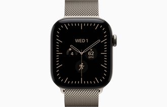 Смарт-часы Apple Watch Series 12 GPS + Cellular 46mm Natural Titanium Case with Natural Milanese L. S/M (MJGP4) - фото 2
