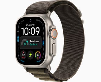 Смарт-часы Apple Watch Ultra 4 Natural Titanium Case with Dark Olive Alpine Loop - Medium (MJCR4+MK7A4) - фото 1 Смарт-часы Apple Watch Ultra 4 Natural Titanium Case with Dark Olive Alpine Loop - Medium (MJCR4+MK7A4) - фото 1