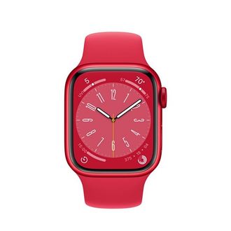 Apple Watch Series 8 GPS 41mm PRODUCT RED Aluminum Case w. PRODUCT RED S. Band - M/L (MNUH3) - фото 2