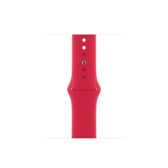 Apple Watch Series 8 GPS 41mm PRODUCT RED Aluminum Case w. PRODUCT RED S. Band - M/L (MNUH3) - фото 3