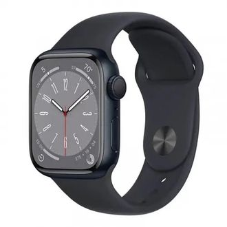 Смарт-часы Apple Watch Series 8 GPS 41mm Midnight Aluminum Case w. Midnight Sport Band (MNU73) Open Box - фото 1 Смарт-часы Apple Watch Series 8 GPS 41mm Midnight Aluminum Case w. Midnight Sport Band (MNU73) Open Box - фото 1