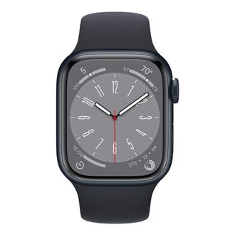 Apple Watch Series 8 GPS 45mm Midnight Aluminum Case w. Midnight Sport Band - M/L (MNUL3) USED  - фото 2