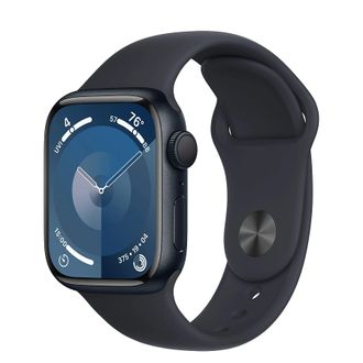 Apple Watch Series 9 GPS 41mm Midnight Aluminum Case w. Midnight Sport Band - S/M (MR8W3) - фото 1 Apple Watch Series 9 GPS 41mm Midnight Aluminum Case w. Midnight Sport Band - S/M (MR8W3) - фото 1