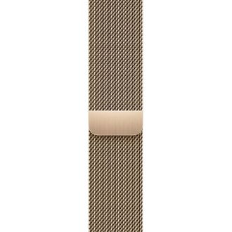 Apple Watch Series 9 GPS + Cellular 41mm Gold S. Steel Case w. Gold Milanese Loop (MRJ73) - фото 3