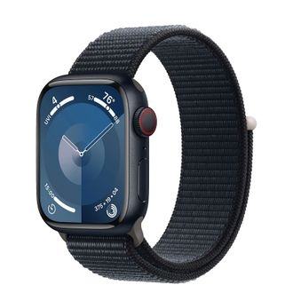 Apple Watch Series 9 GPS + Cellular 41mm Midnight Alu. Case w. Midnight Sport Loop (MRHU3) - фото 1