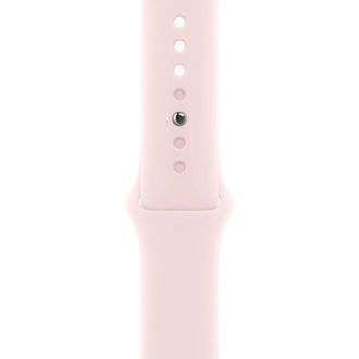 Apple Watch Series 9 GPS + Cellular 41mm Pink Alu. Case w. Light Pink Sport Band - M/L (MRJ03) - фото 3