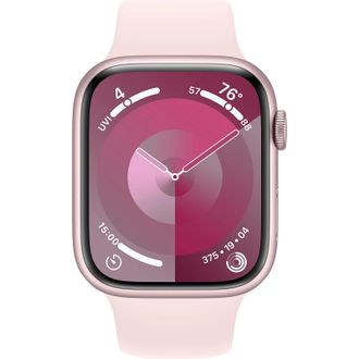 Вживаний Apple Watch Series 9 GPS + Cellular 41mm Pink Alu. Case w. Light Pink Sport Band - S/M (MRHY3) - фото 2 Вживаний Apple Watch Series 9 GPS + Cellular 41mm Pink Alu. Case w. Light Pink Sport Band - S/M (MRHY3) - фото 2