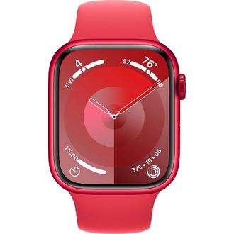 Apple Watch Series 9 GPS + Cellular 45mm PRODUCT RED Alu. Case w. PRODUCT RED S. Band - S/M (MRYE3) - фото 2 Apple Watch Series 9 GPS + Cellular 45mm PRODUCT RED Alu. Case w. PRODUCT RED S. Band - S/M (MRYE3) - фото 2