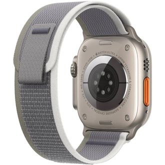 Apple Watch Ultra 2 GPS + Cellular 49mm Titanium Case with Green/Gray Trail Loop - M/L (MRF43) - фото 3 Apple Watch Ultra 2 GPS + Cellular 49mm Titanium Case with Green/Gray Trail Loop - M/L (MRF43) - фото 3