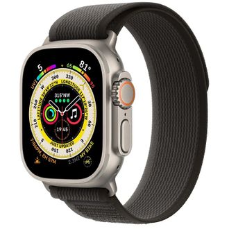 Смарт-годинник Apple Watch Ultra GPS + Cellular 49mm Titanium Case with Black/Gray Trail Loop - M/L (MQF53/MQFX3) - фото 1 Смарт-годинник Apple Watch Ultra GPS + Cellular 49mm Titanium Case with Black/Gray Trail Loop - M/L (MQF53/MQFX3) - фото 1
