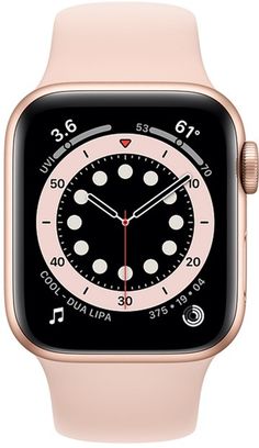 Вживаний Apple Watch Series 6 GPS, 40mm Gold Aluminium Case with Pink Sand Sport Band (MG123) - фото 2 Вживаний Apple Watch Series 6 GPS, 40mm Gold Aluminium Case with Pink Sand Sport Band (MG123) - фото 2