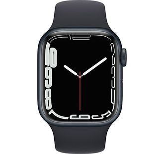 Б/У Apple Watch Series 7 GPS 45mm Midnight Aluminum Case With Midnight Sport Band (MKN53) - фото 1
