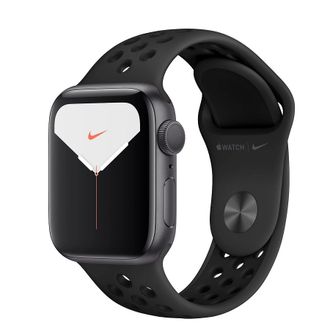 Вживаний Apple Watch Nike Series 5 GPS 40mm Space Gray Aluminum w. Space Gray Aluminum (MX3T2) - фото 1