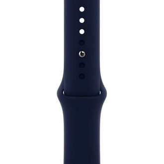 Вживаний Apple Watch Series 6 GPS, 44mm Blue Aluminium Case with Deep Navy Sport Band (M00J3) - фото 3