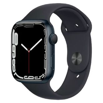 Вживаний Apple Watch Series 7 GPS 45mm Midnight Aluminum Case With Midnight Sport Band (MKN53) - фото 1 Вживаний Apple Watch Series 7 GPS 45mm Midnight Aluminum Case With Midnight Sport Band (MKN53) - фото 1