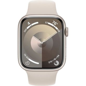Apple Watch Series 9 GPS 45mm Starlight Aluminum Case w. Starlight Sport Band - S/M (MR963) Вживаний - фото 2