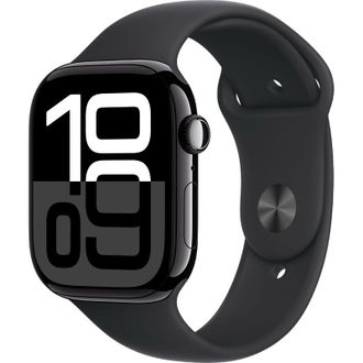 Б/У Apple Watch Series 10 GPS 46mm Jet Black Alu. Case w. Black Sport Band - M/L (MWWQ3) - фото 1 Б/У Apple Watch Series 10 GPS 46mm Jet Black Alu. Case w. Black Sport Band - M/L (MWWQ3) - фото 1