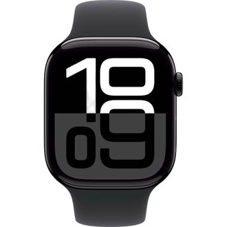 Б/У Apple Watch Series 10 GPS 46mm Jet Black Alu. Case w. Black Sport Band - M/L (MWWQ3) - фото 2 Б/У Apple Watch Series 10 GPS 46mm Jet Black Alu. Case w. Black Sport Band - M/L (MWWQ3) - фото 2