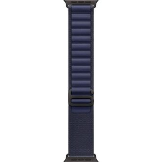 Apple Watch Ultra 2 2024 GPS + Cellular 49mm Black Titanium Case with Navy Alpine Loop - Large (MYTF3+MYPY3) - фото 3