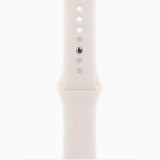 Смарт-годинник Apple Watch Series 10 GPS 46mm Silver Aluminum Case w. Starlight Sport Band - M/L (MWX03+MXM73) - фото 3