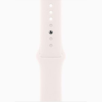 Смарт-годинник Apple Watch Series 10 GPS 46mm Silver Aluminum Case w. Light Blush Sport Band - M/L (MWX03+MXM93) - фото 3