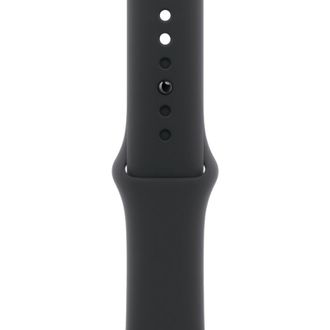 Apple Watch Series 11 GPS 42mm Space Gray Aluminum Case with Black Sport Band - M/L (MEQX4) - фото 3