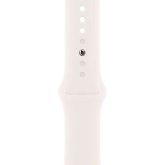 Apple Watch Series 11 GPS 42mm Rose Gold Aluminum Case with Light Blush Sport Band - M/L (MEU44) - фото 3