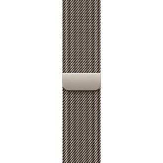 Apple Watch Series 11 GPS + Cellular 42mm Gold Titanium Case with Natural Milanese Loop (MF9M4+MGHY4) - фото 3