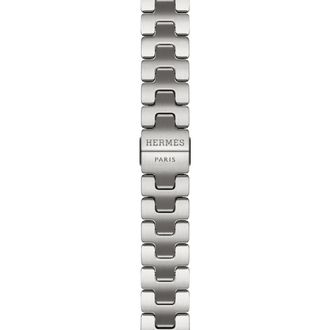Apple Watch Hermès Series 11 GPS + Cellular 42mm Silver Titanium Case with Satiné Grand H Fin - Large (MF9P4+MGLV4) - фото 3 Apple Watch Hermès Series 11 GPS + Cellular 42mm Silver Titanium Case with Satiné Grand H Fin - Large (MF9P4+MGLV4) - фото 3