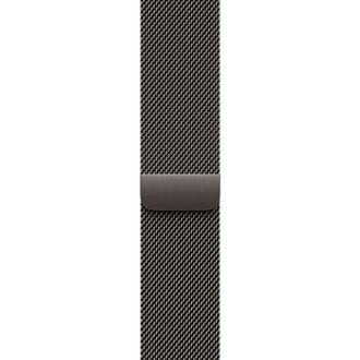 Apple Watch Series 11 GPS + Cellular 46mm Natural Titanium Case with Slate Milanese Loop - S/M (MFAY4+MGJ64) - фото 3