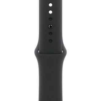 Apple Watch Series 11 GPS + Cellular 46mm Slate Titanium Case with Black Sport Band - M/L (MFD24) - фото 3